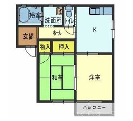 George House A・Bの物件間取画像